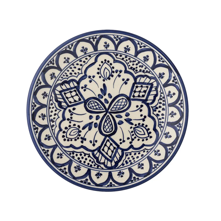 Talerz ceramiczny KARLIE 19 - niebieski