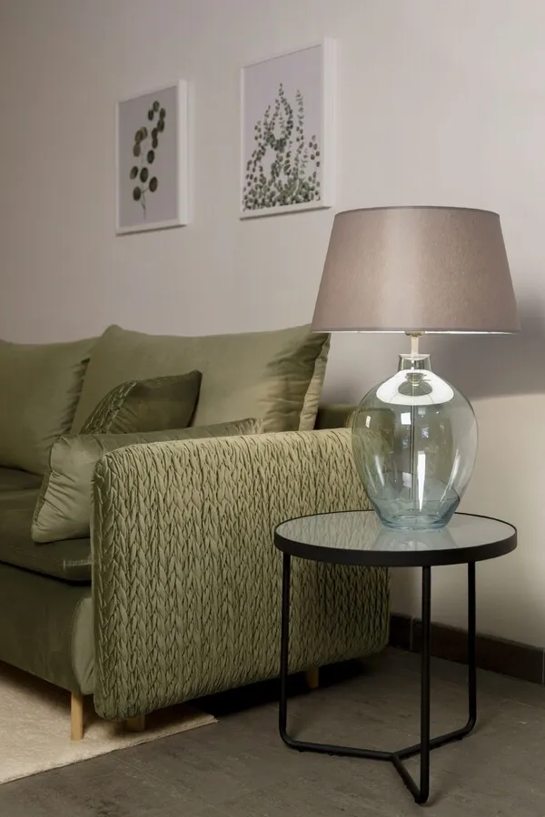 Sofa rozkładana welurowa LUNA