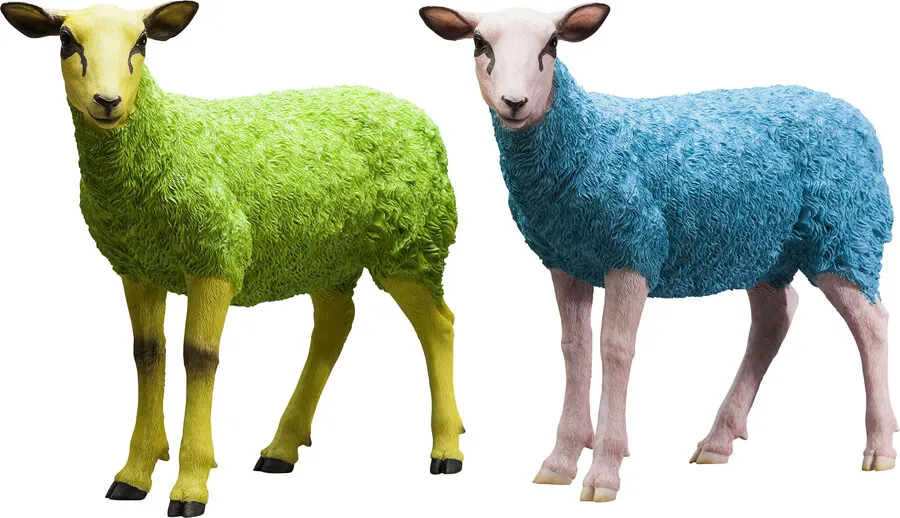 Dekoracja SHEEP - zielony