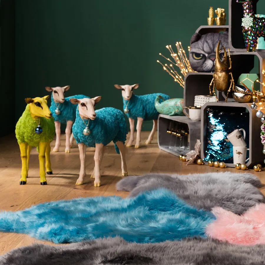 Dekoracja SHEEP - zielony