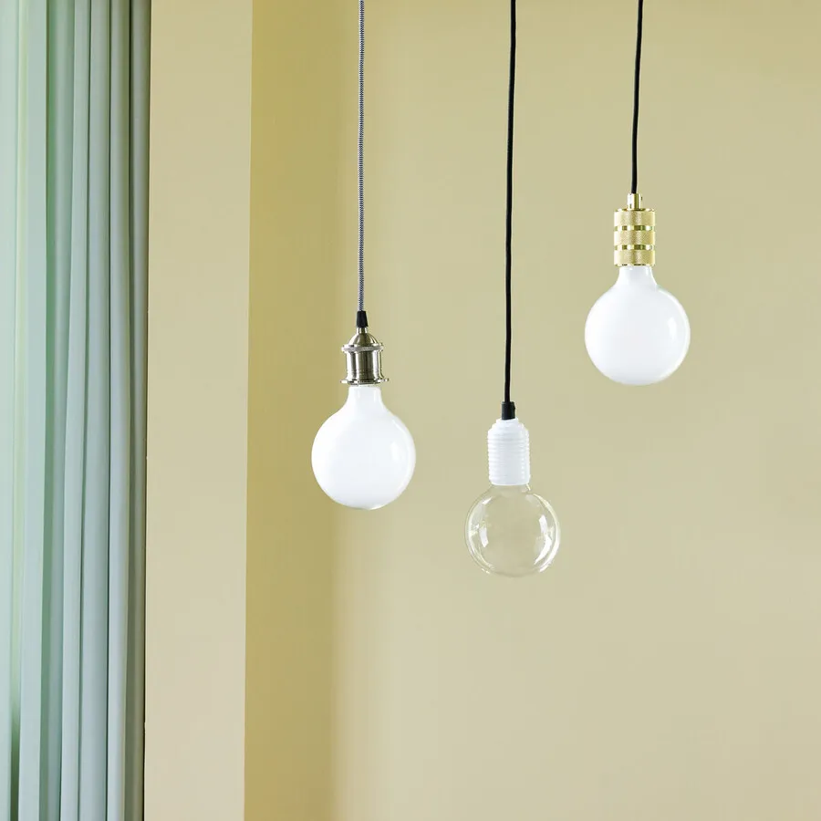 Lampa wisząca aluminiowa META - srebrny