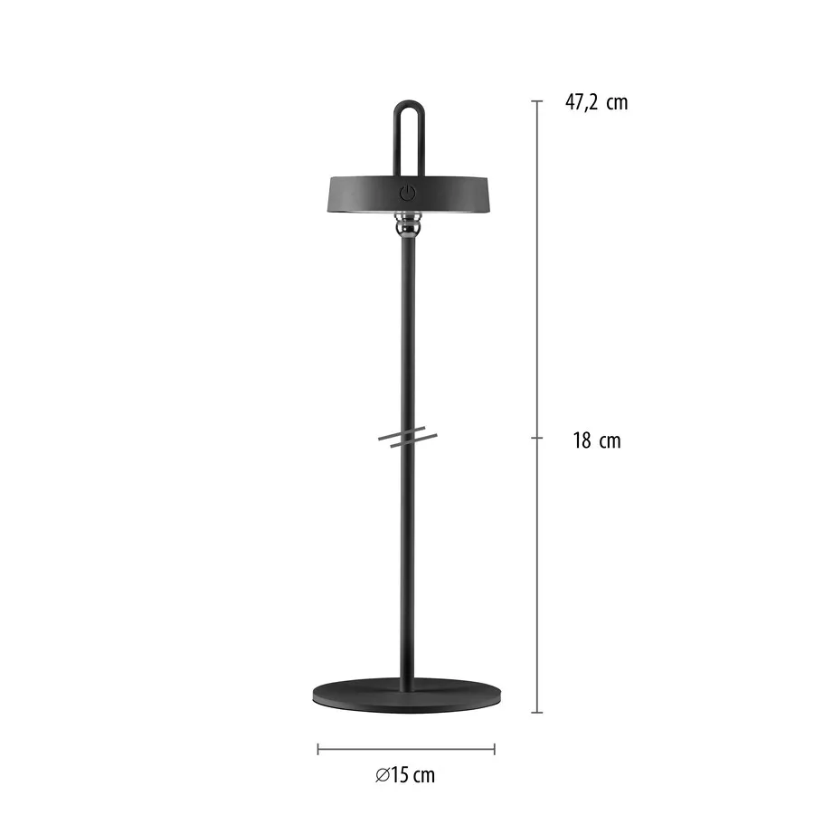 Lampa stołowa AMAG 19310-18 - czarny
