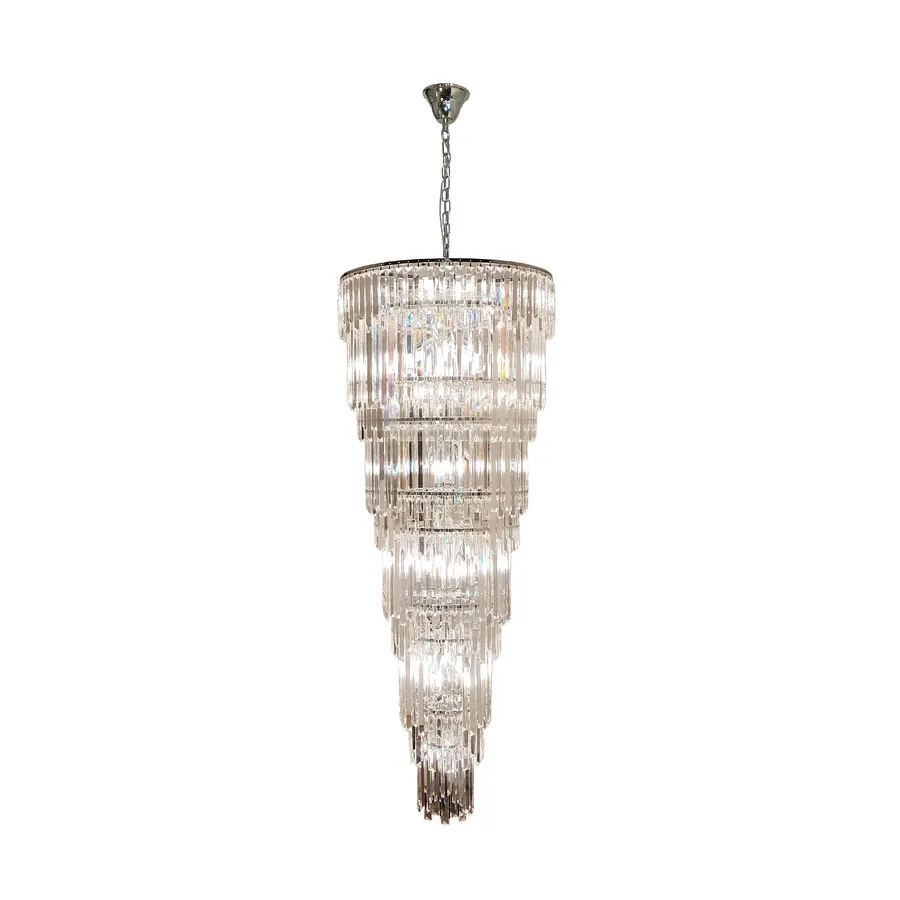 Lampa wisząca LUXE 19002/40-CHR - chrom