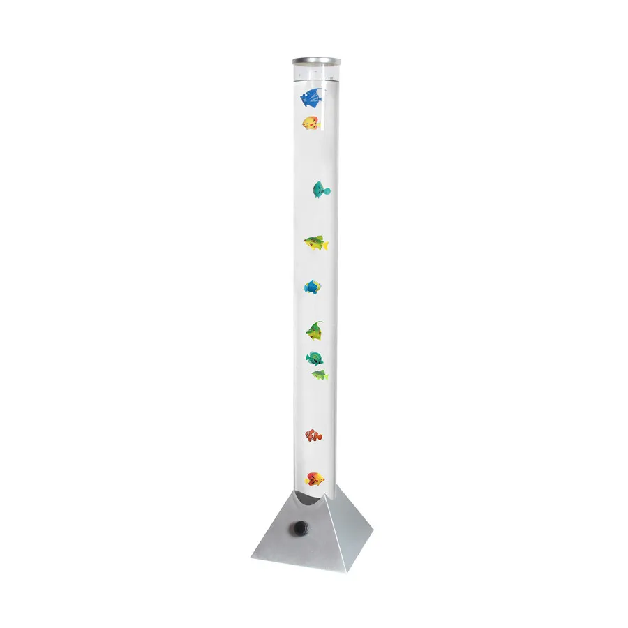Lampa podłogowa AQUA 89244 - srebrny