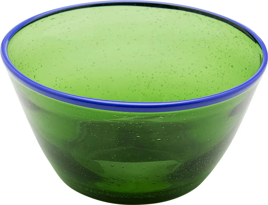 Miseczka szklana BUBBLES 650 ml - zielony