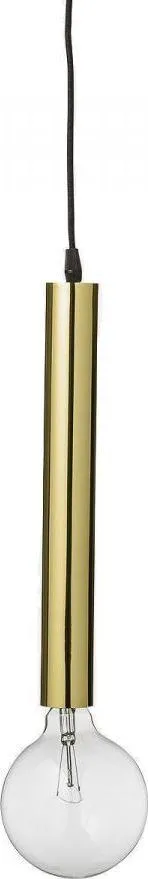 Lampa wisząca metalowa 35x4 - złoty