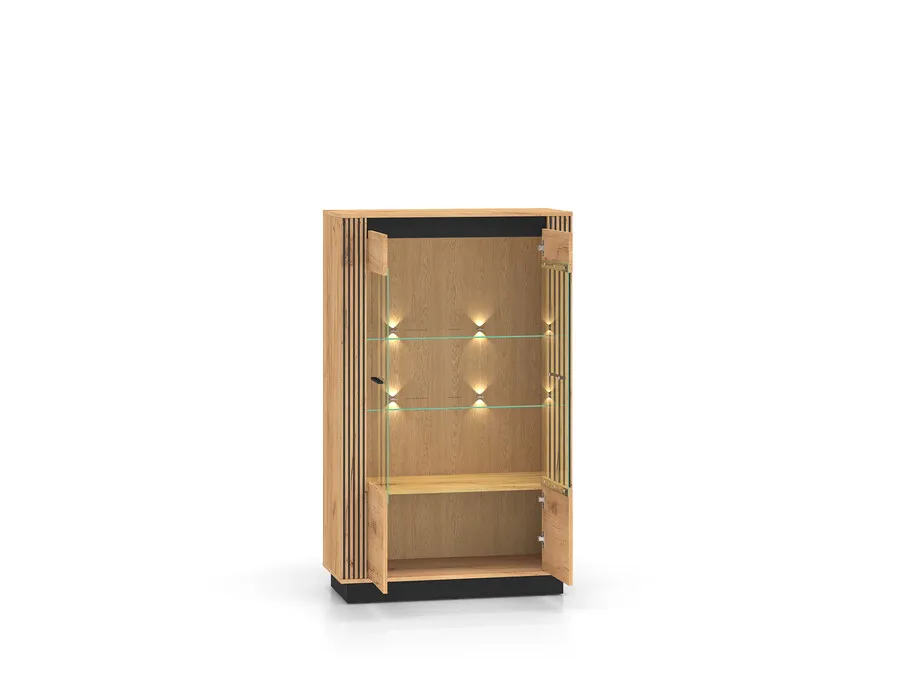 Witryna URSO 05 - dąb craft złoty