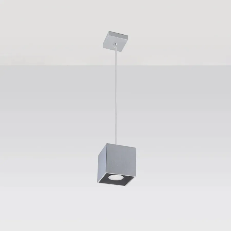 Lampa wisząca QUAD - szary