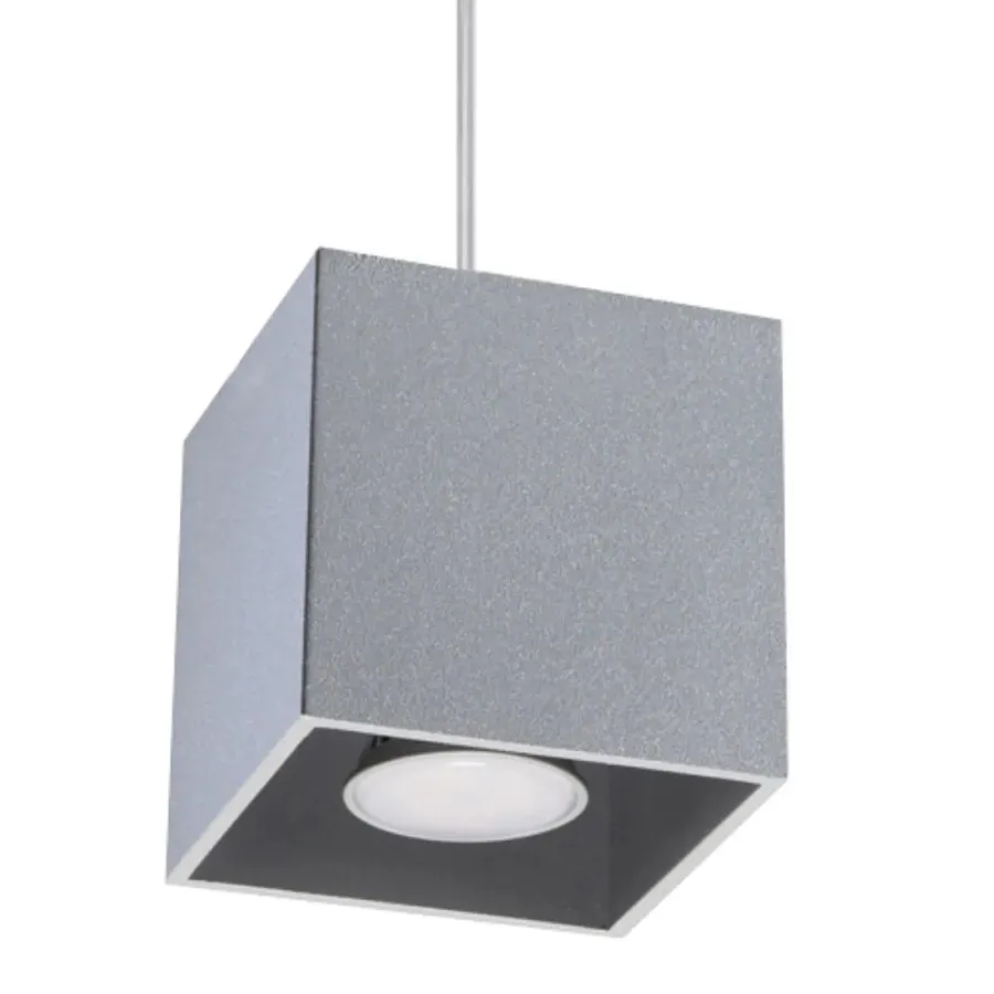 Lampa wisząca QUAD - szary