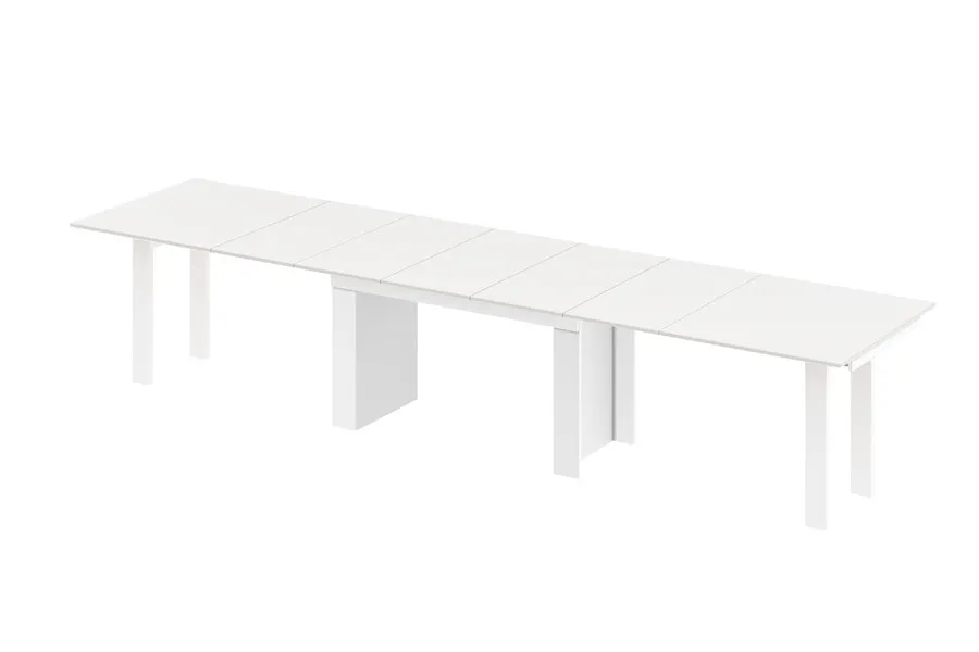 Stół rozkładany MAGRO 170/410x100 - matowy/kaszmir-biały)