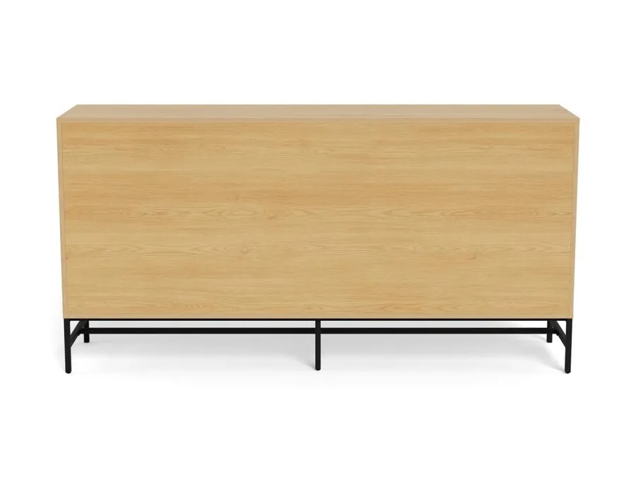 Komoda ALBANY 6 szuflad - dąb