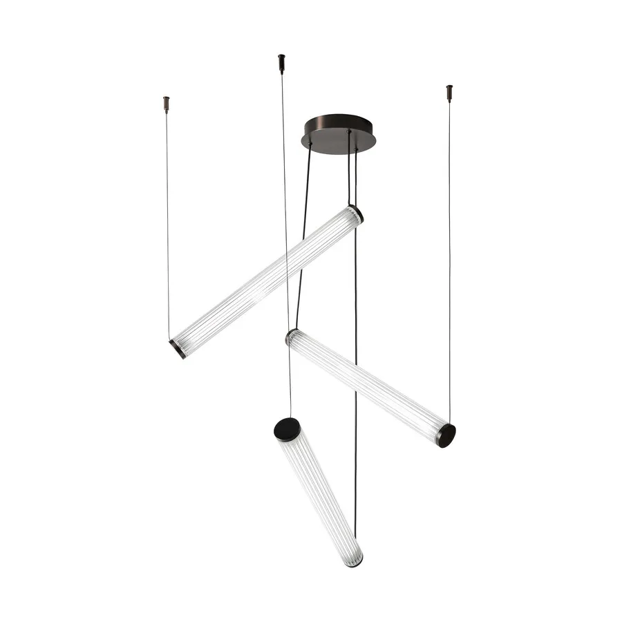 Lampa wisząca COMO 1238 - tytan
