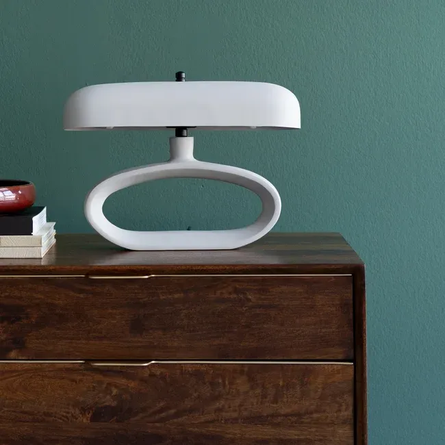 Lampa stołowa SUKI 26 - beżowy