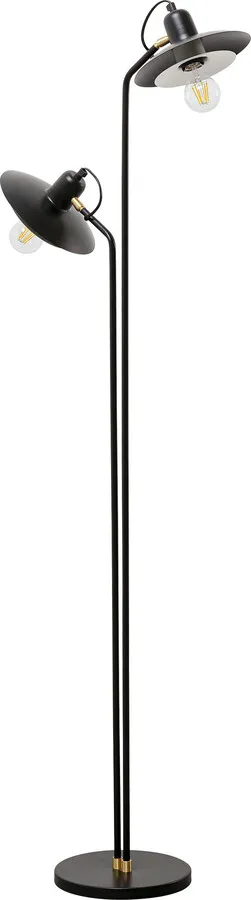 Lampa podłogowa SPEAKER DUO 149 - czarny