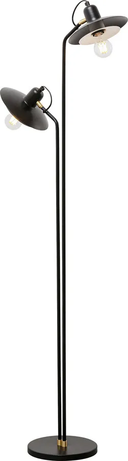 Lampa podłogowa SPEAKER DUO 149 - czarny