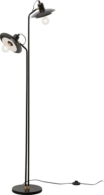 Lampa podłogowa SPEAKER DUO 149 - czarny