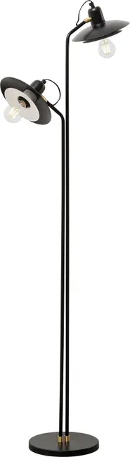 Lampa podłogowa SPEAKER DUO 149 - czarny