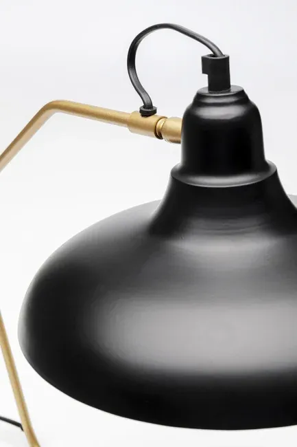 Lampa stołowa DORO 49 - czarny/złoty