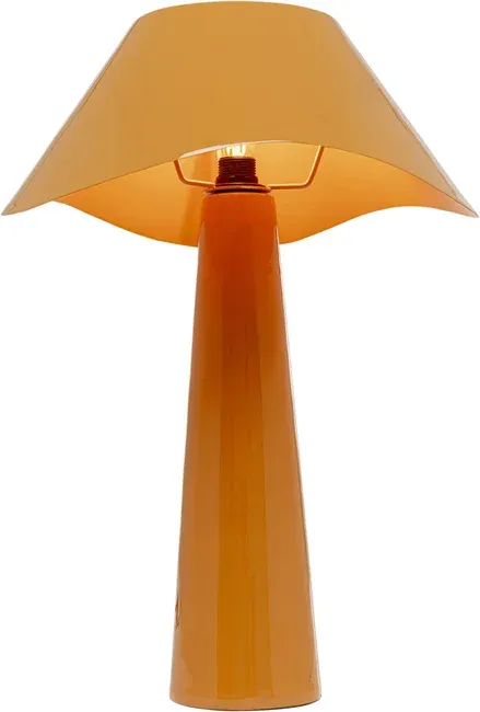 Lampa stołowa CLOUDY ROUND - pomarańczowy