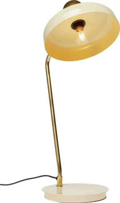 Lampa stołowa DEMI - jasnozielony/złoty
