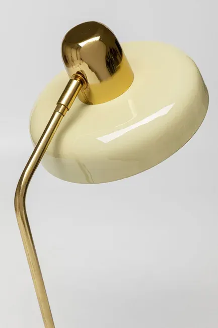Lampa stołowa DEMI - jasnozielony/złoty