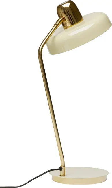 Lampa stołowa DEMI - jasnozielony/złoty