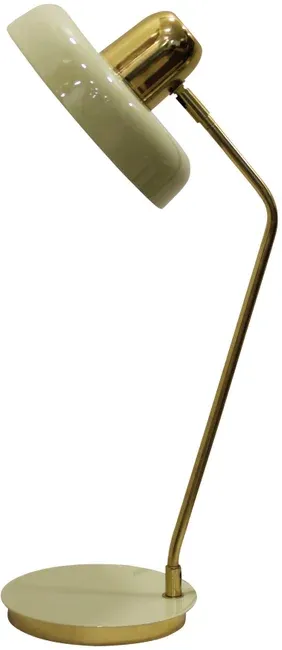 Lampa stołowa DEMI - jasnozielony/złoty
