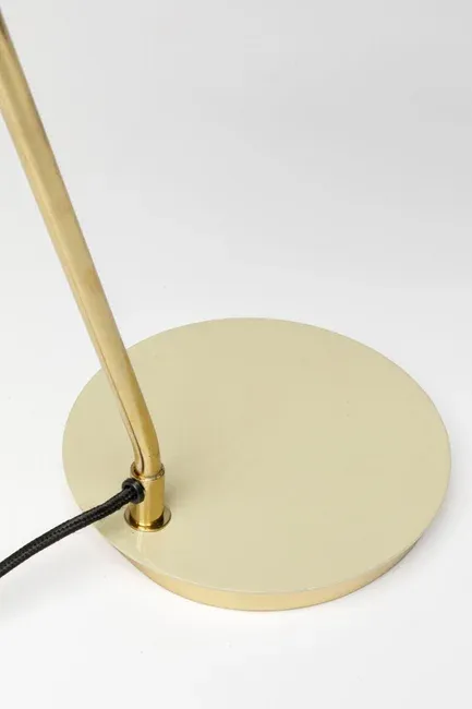 Lampa stołowa DEMI - jasnozielony/złoty
