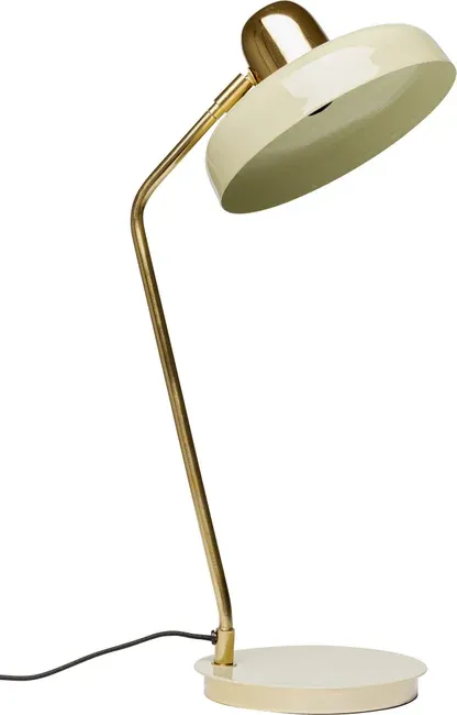 Lampa stołowa DEMI - jasnozielony/złoty