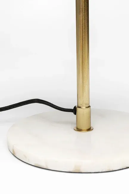 Lampa stołowa LIA 50 - niebieski/biały marmur