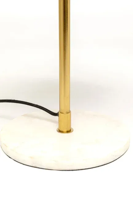 Lampa stołowa LIA 50 - różowy/biały marmur