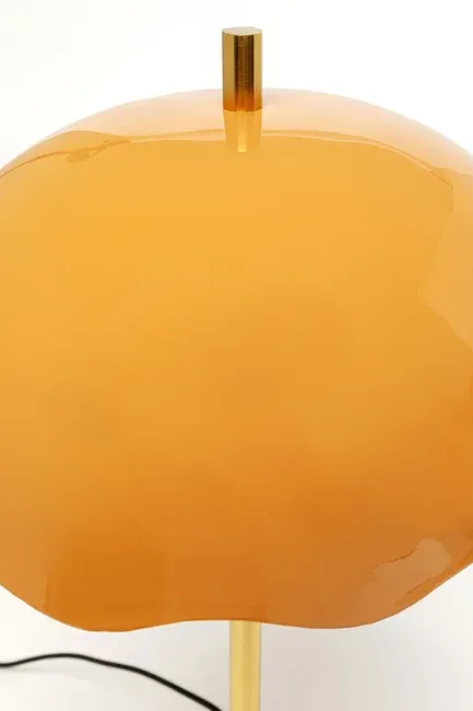 Lampa stołowa LIA 50 - pomarańczowy/biały marmur