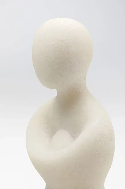 Figurka dekoracyjna SOFT WOMAN - beżowy