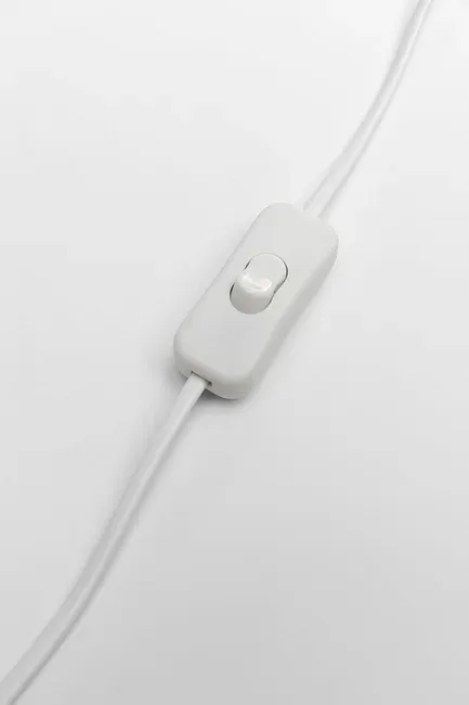 Lampa stołowa ANIMAL RABBIT 68 - biały/białe futro