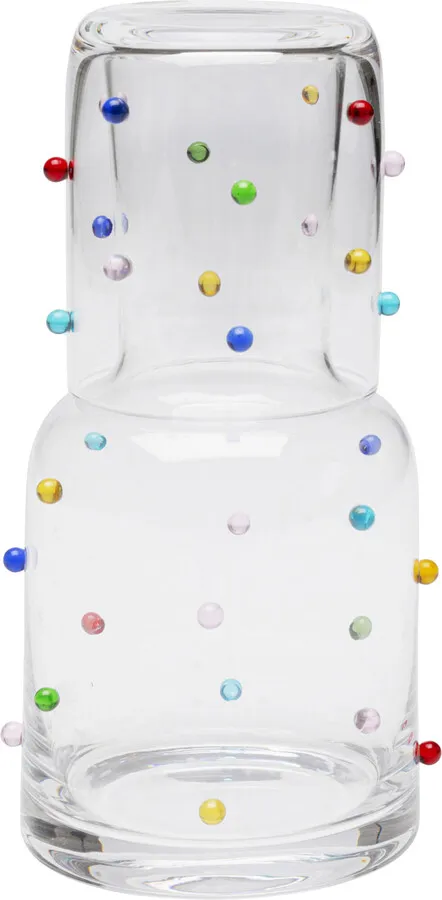 Szklanka PARTY DOTS - multikolor