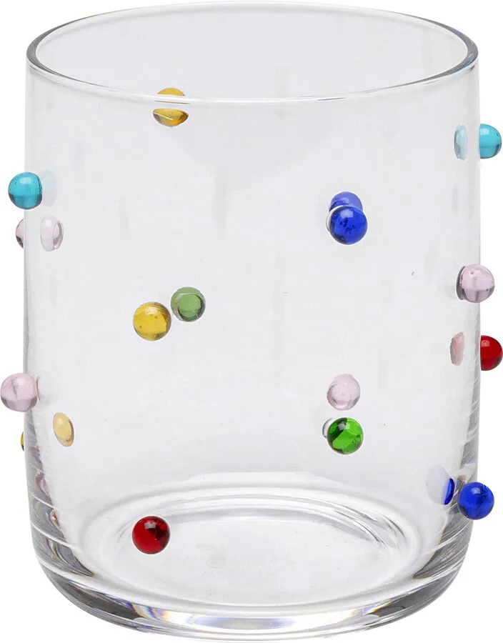 Szklanka PARTY DOTS - multikolor