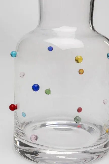 Karafka szklana PARTY DOTS - multikolor