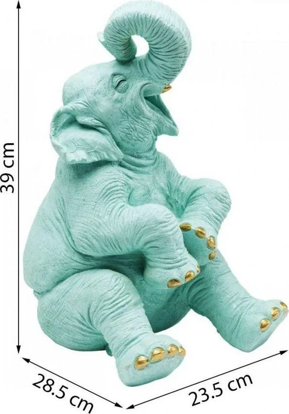Skarbonka HAPPY ELEPHANT 39 - niebieski