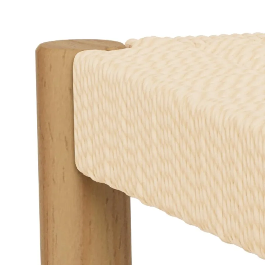 Taboret ALVIN - naturalny