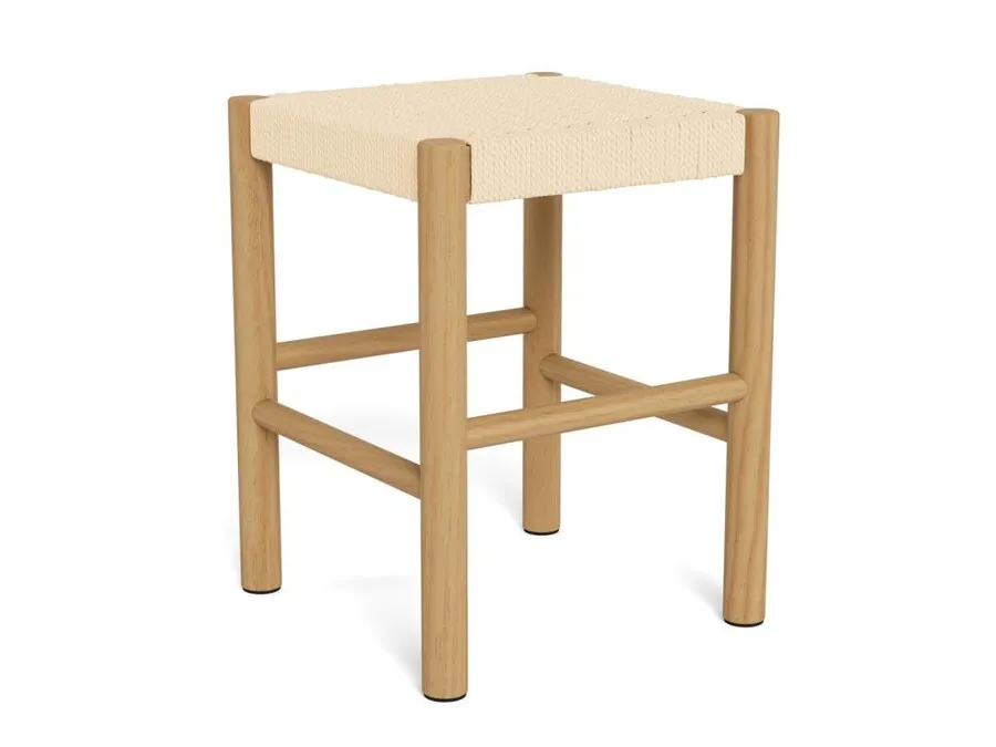 Taboret ALVIN - naturalny