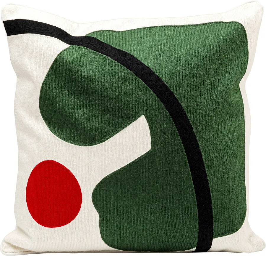 Poduszka dekoracyjna GREEN 50x50 cm - wielokolorowy