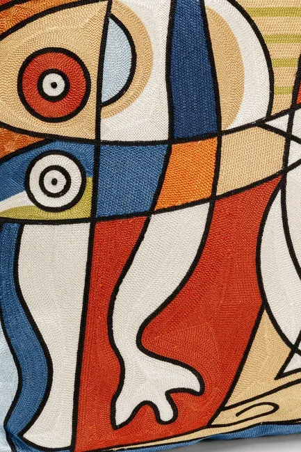 Poduszka dekoracyjna SHAPES 50x50 cm - wielokolorowy
