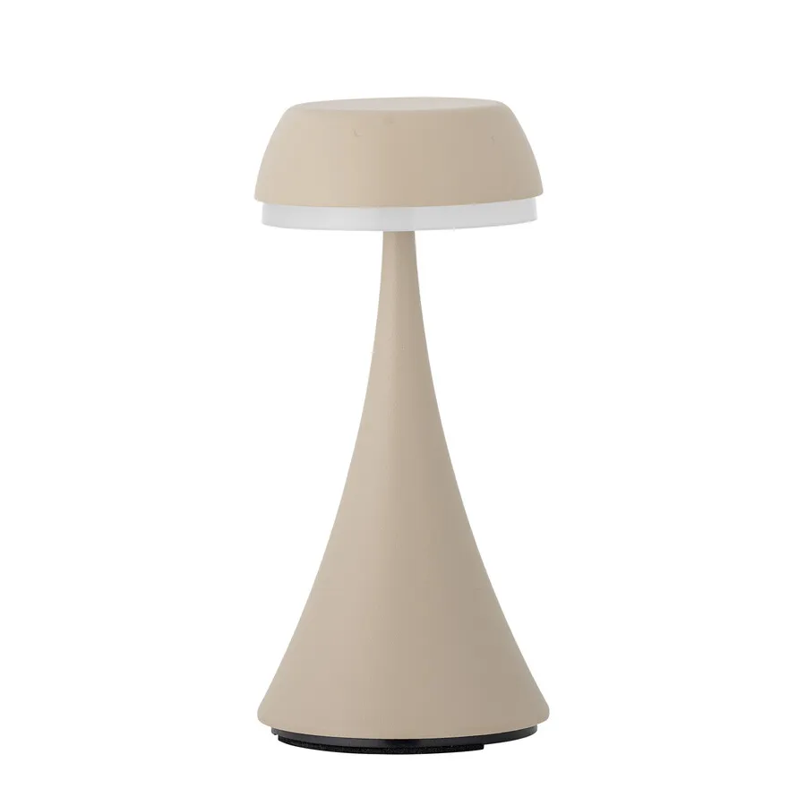 Pepple Portable Lampe, Rechargeable, Nature, Aluminum D8xH17,5 cm
