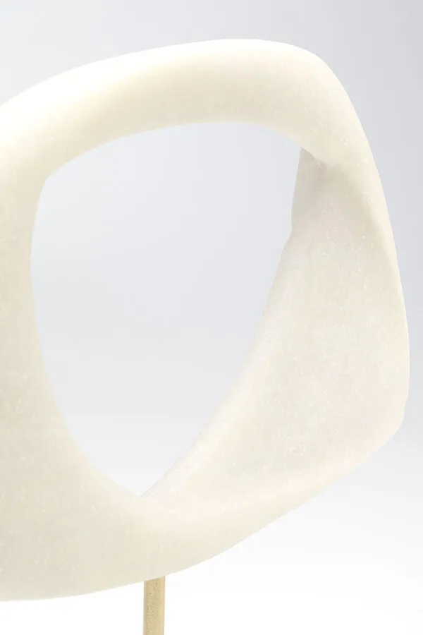 Figurka dekoracyjna SOFT SHAPE 31x33 - beżowy