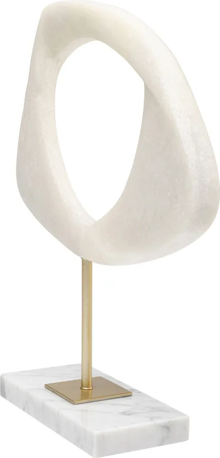 Figurka dekoracyjna SOFT SHAPE 31x33 - beżowy