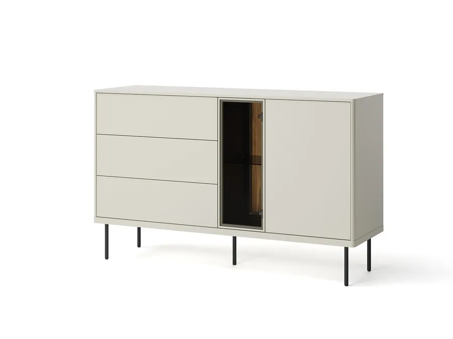 Komoda z oświetleniem EPIRO EP-03 134 cm - kaszmir