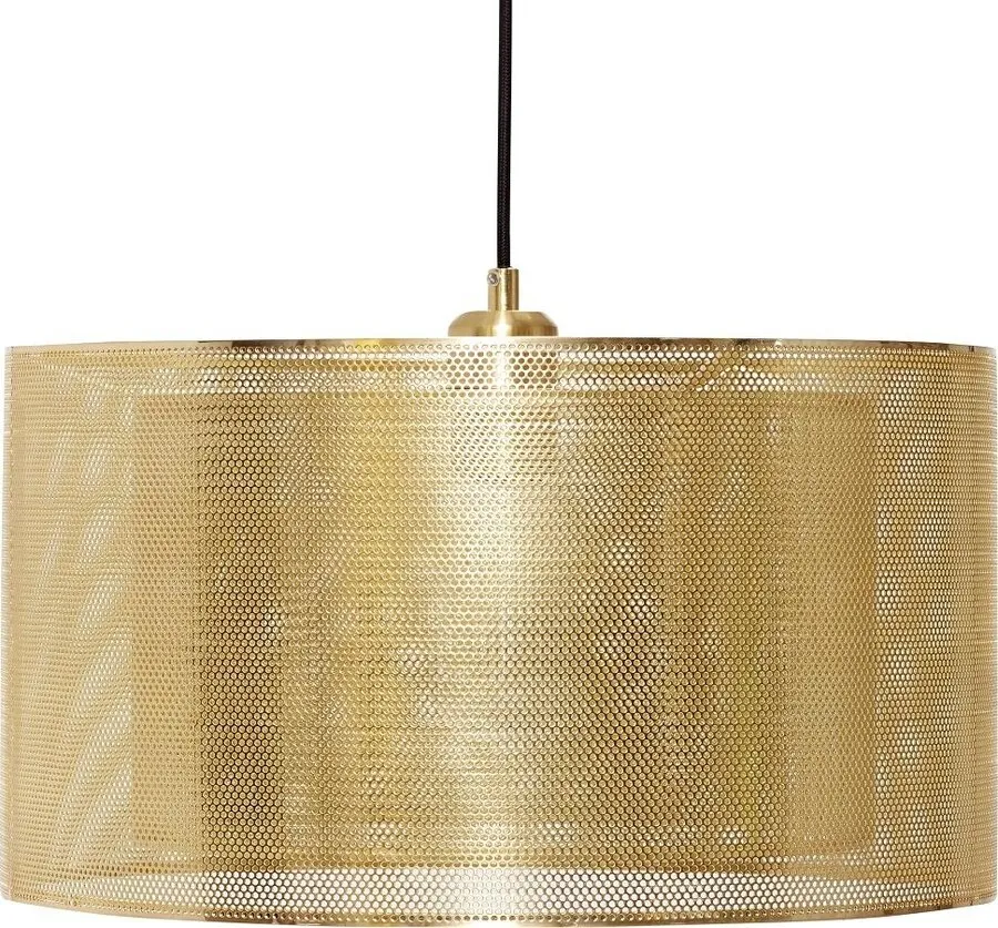 Lampa wisząca metalowa ADASH - złoty