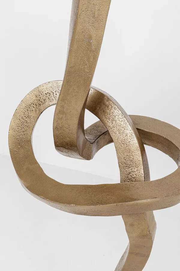 Dekoracja stojąca XL KNOT - złoty