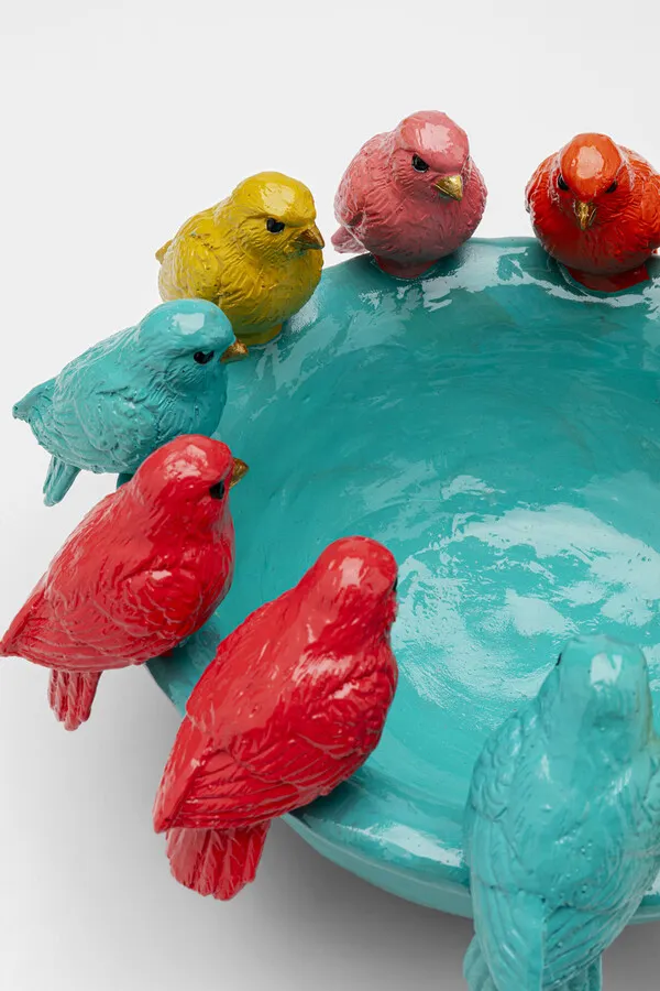 Miska dekoracyjna BIRDS GOSSIP - wielokolorowy