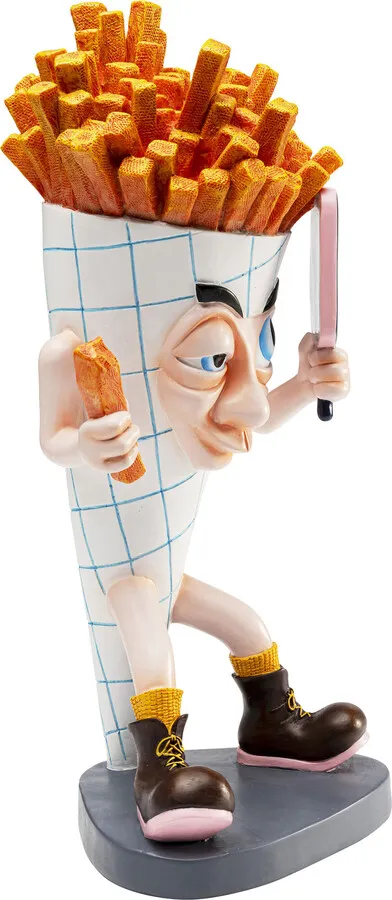 Figurka dekoracyjna FRENCH FRIES 44.5 cm - wielokolorowy